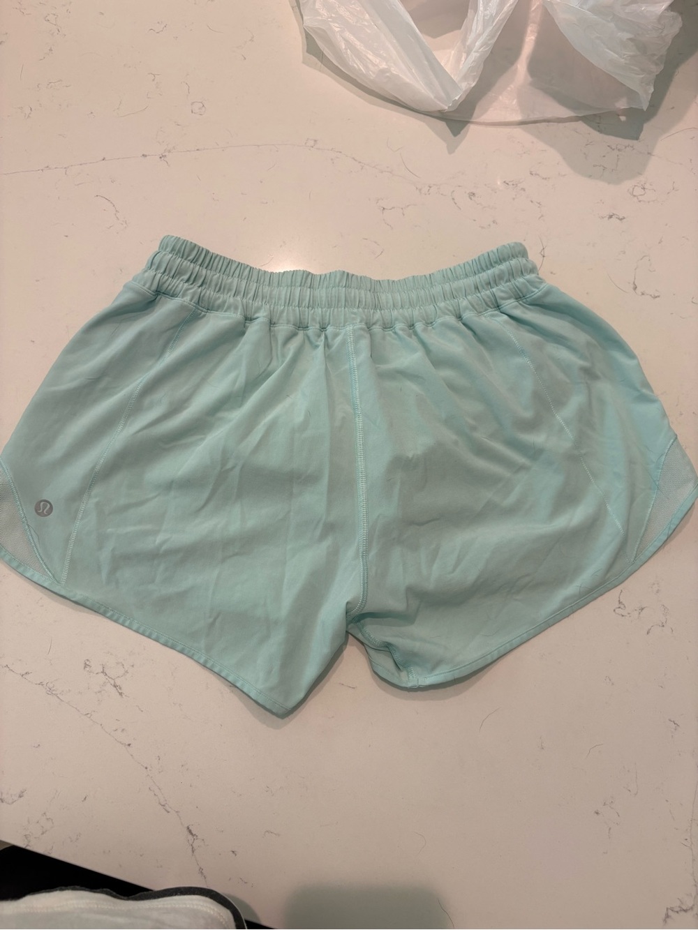 lululemon athletica Light Blue Athletic Shorts - Picture 3 of 3